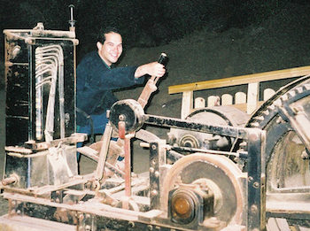 A salt mine in Salzburg, Austria